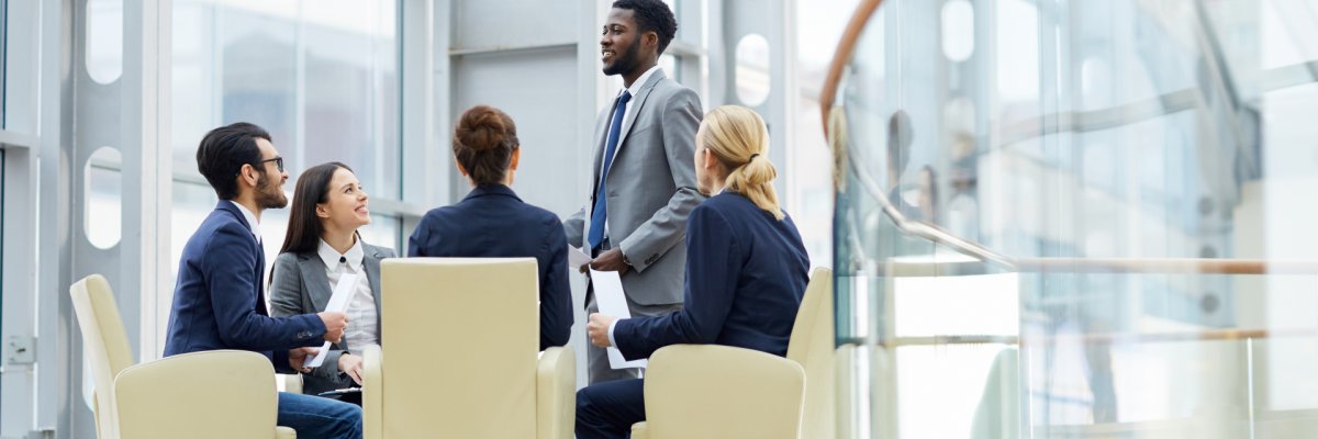 African man Leading Presentation Meeting African man Leading Presentation Meeting