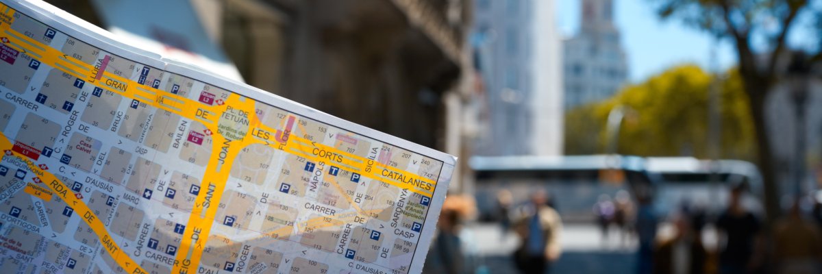 Barcelona street. Barcelona street.